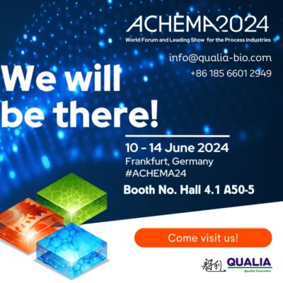 Join Qualia at ACHEMA 2024 in Frankfurt, Germany | QUALIA ACHEMA 2024