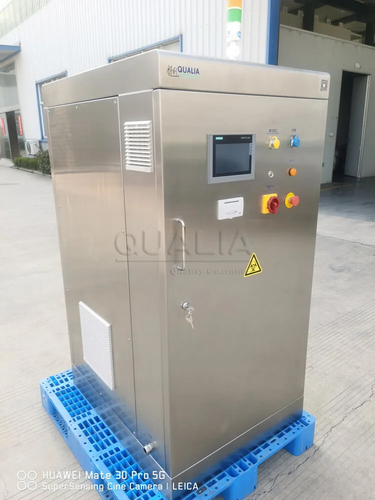 Sistema di trattamento biologico delle acque reflue QUALIA nella fabbrica 2_1 Effluent Decontamination System - EDS | BSL 1-4 | QUALIA Biological Wastewater Treatment System in Factory 2_1