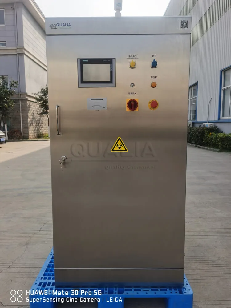 Sistema di trattamento biologico delle acque reflue QUALIA in Fabbrica_1 Effluent Decontamination System - EDS | BSL 1-4 | QUALIA Biological Wastewater Treatment System in Factory_1