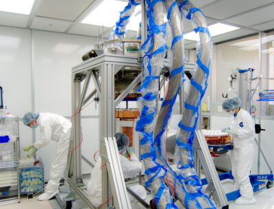 A Comprehensive Guide to Bag-in Bag-out Filtration Systems | Wide-angle of cleanroom work