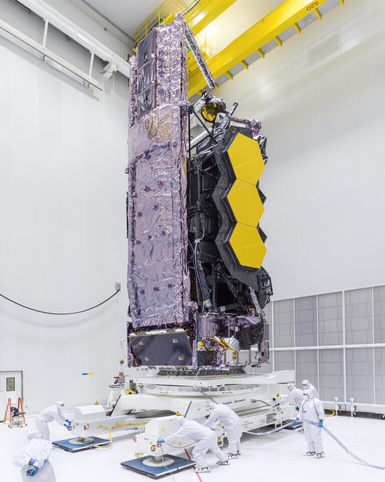 Innovative Containment Solutions: Bag-in Bag-out Systems Explained | The James Webb Space Telescope in the Cleanroom at the Launch Site